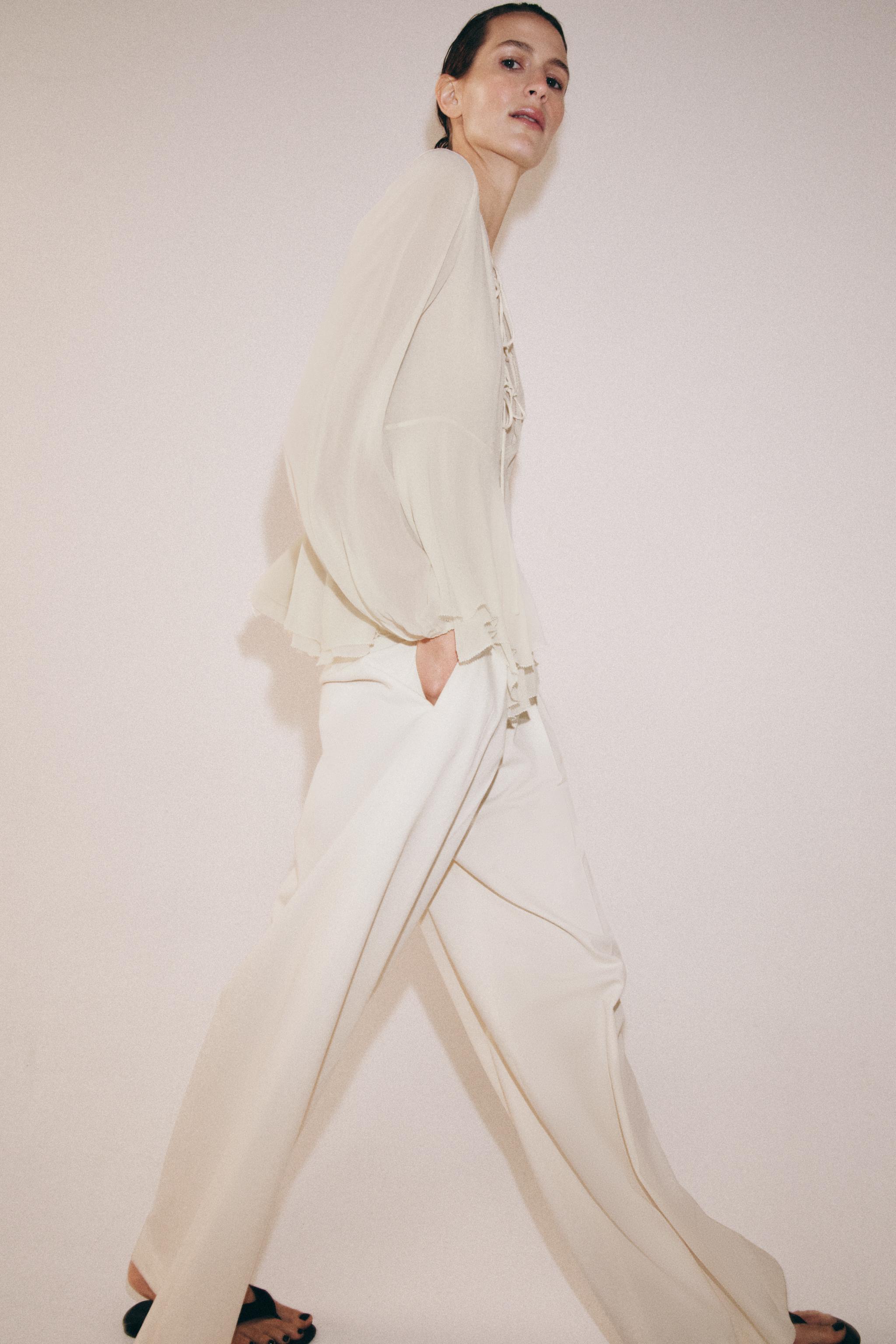 ZW COLLECTION RUFFLED BLOUSE